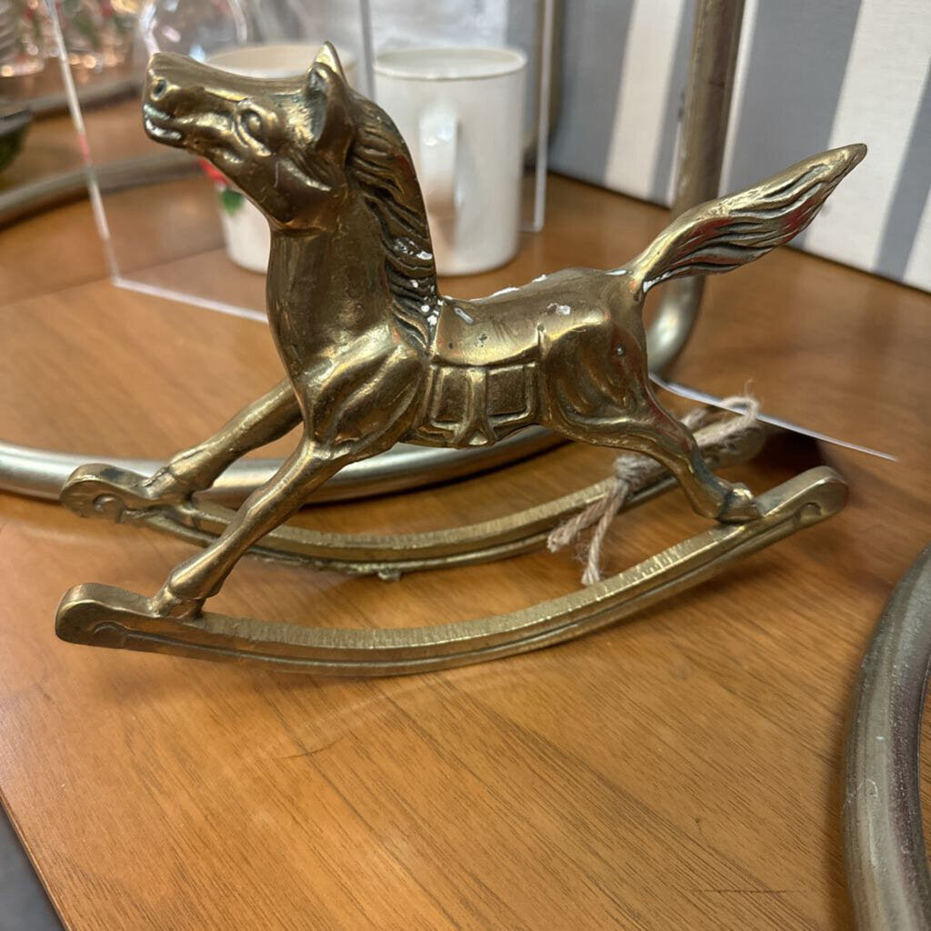 Brass deals Rocking Horse