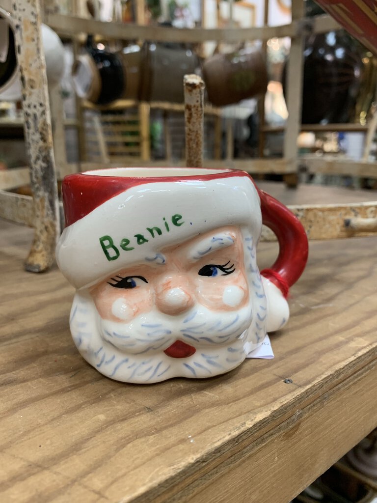 Vintage Christmas Santa mug