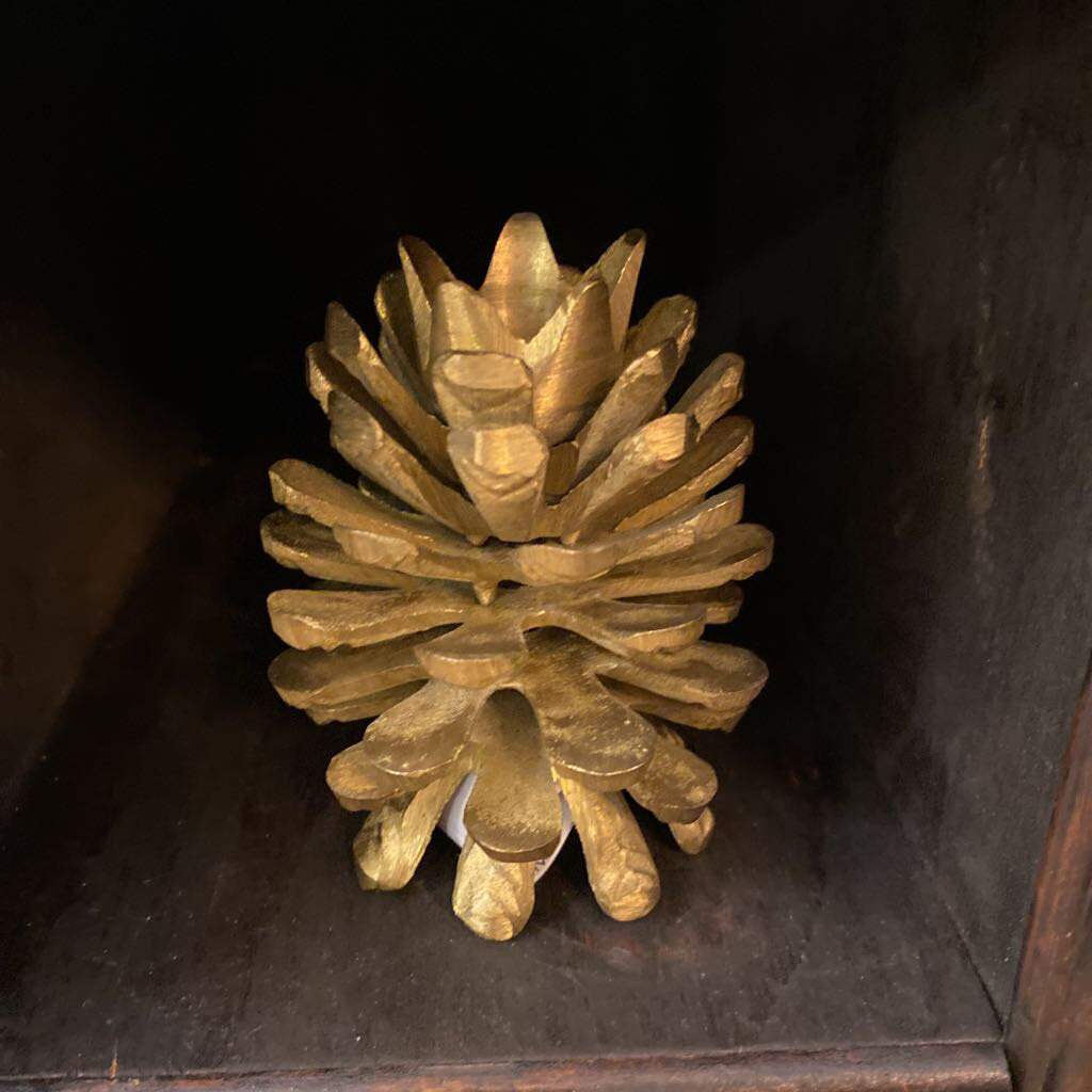 Brass Pinecone Candleholder – Warehouse 55 Aurora
