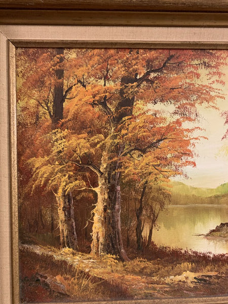 19x23 in fall landscape