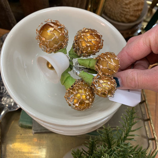 Vintage ball embellishment