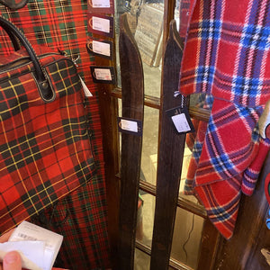 Pair Wood Skis