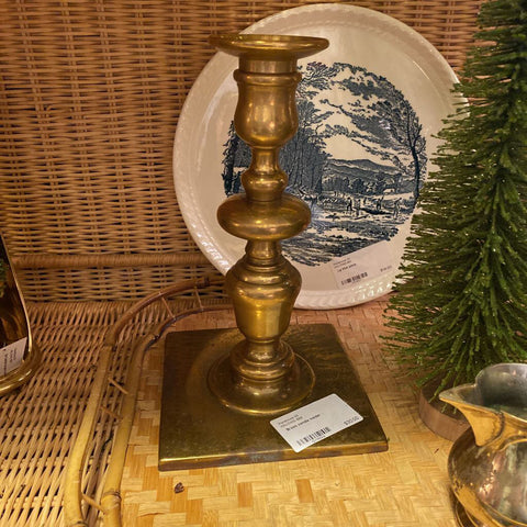 Brass candle holder