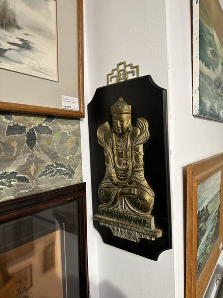 Tuner vintage Buddha plaque