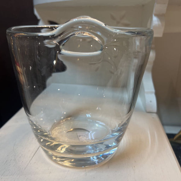 Vintage Poland Hand Blown Crystal KROSNO Ice Bucket