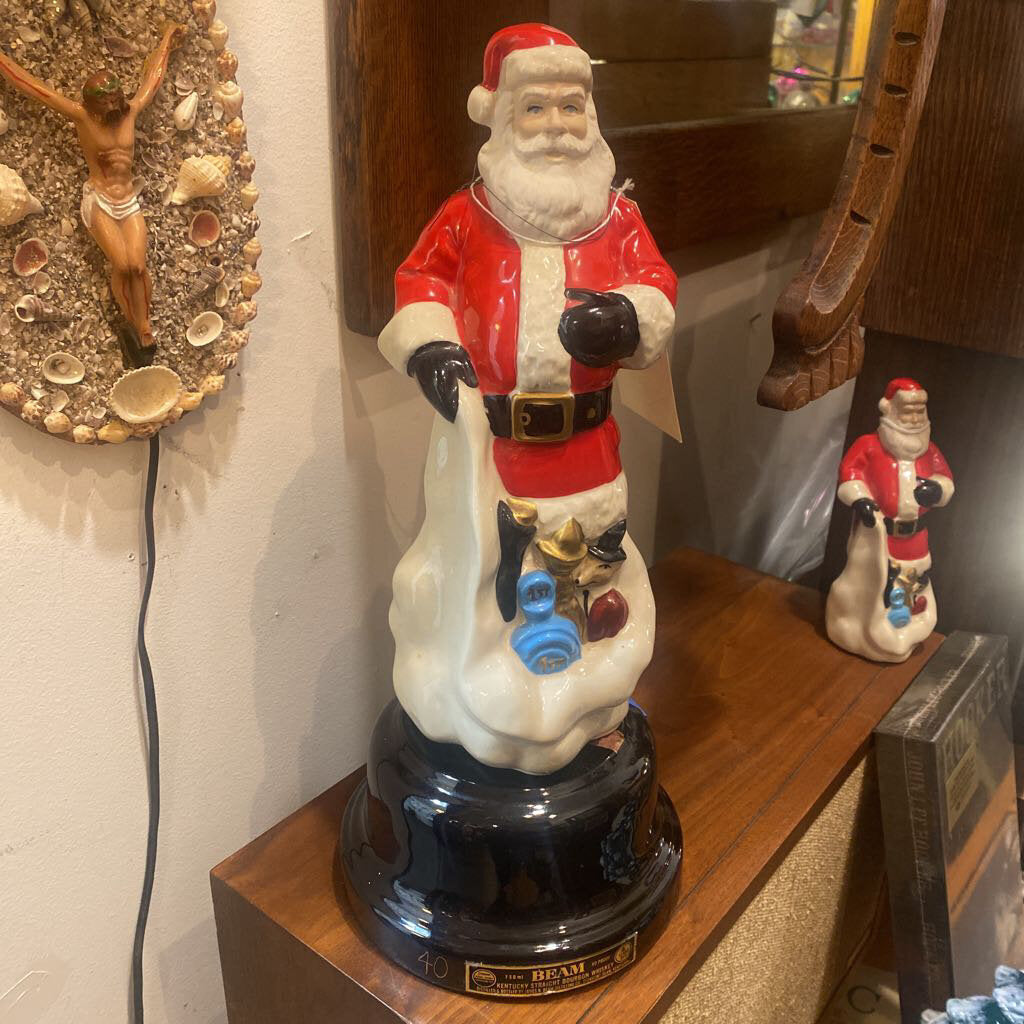 Jim Beam Santa decanter