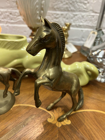 small Vintage Brass horse