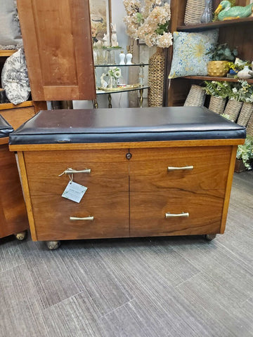 Vintage Lane Record Chest set of 2