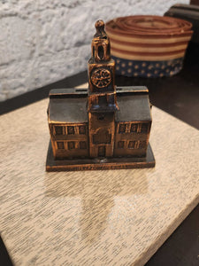 Brass bank 3" tall