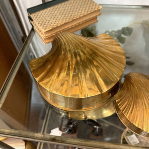 Brass Seashell Trinket Dish