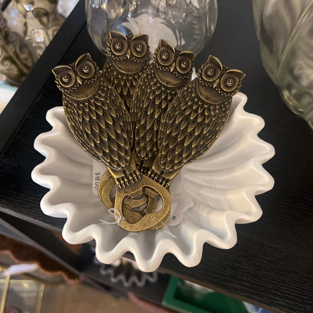 Gold Owl Bottle Opener