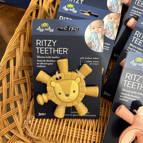 Ritzy Teether Baby Molar Teether Lion