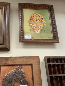 Leopard Painting Signed