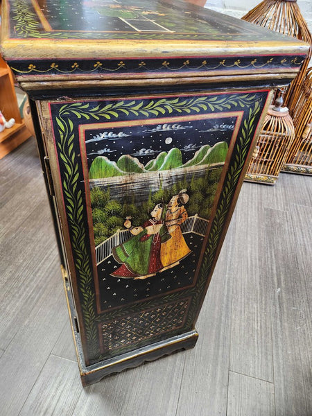 13.5 x 30 x 33.5 tall Hand painted cabinet **In Store Pick Up Only**