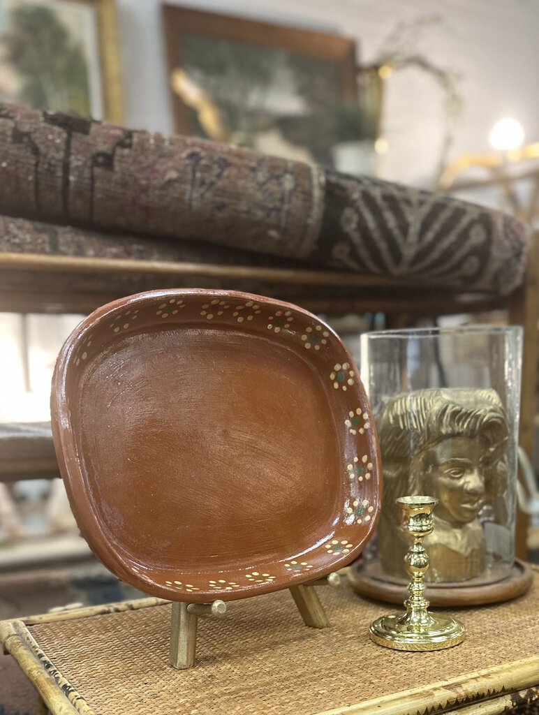 Terra cotta platter