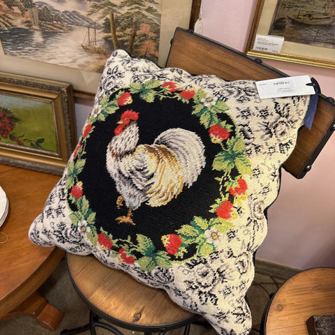 Rooster pillow