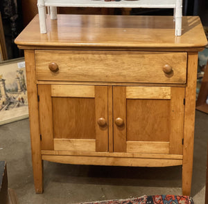 Antique pine washstand as is 30 in wide x 18 in deep x 28 1:2 in high in store pick up only