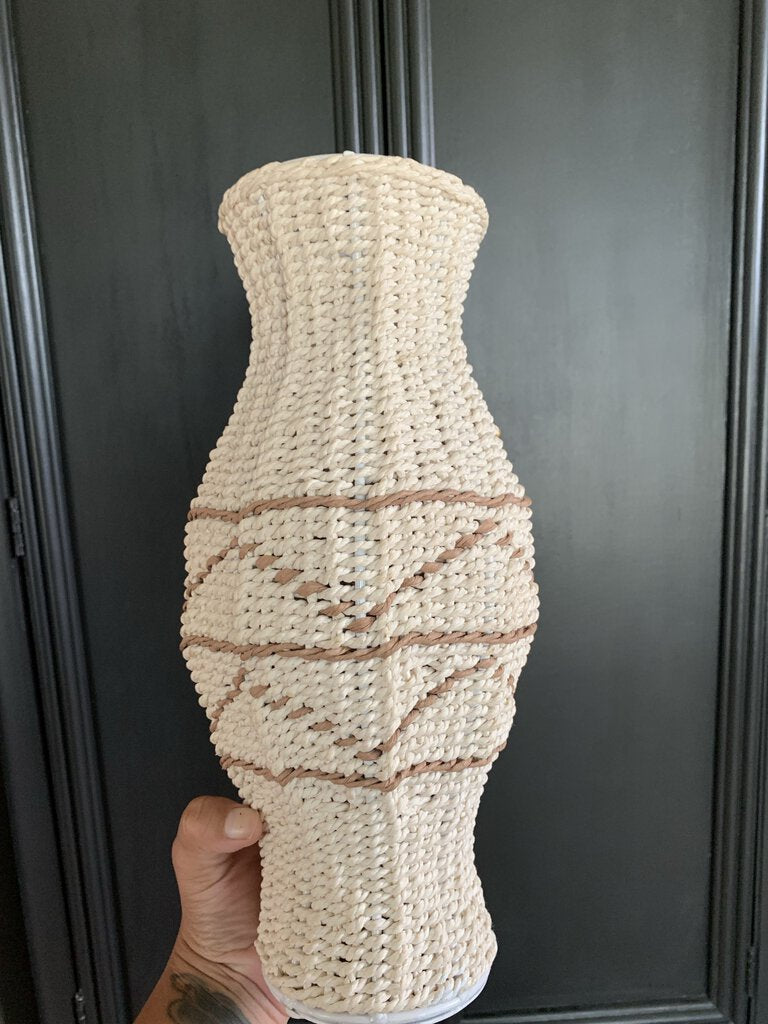 Vintage Woven Vase