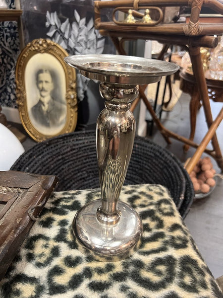 Silver candlestick