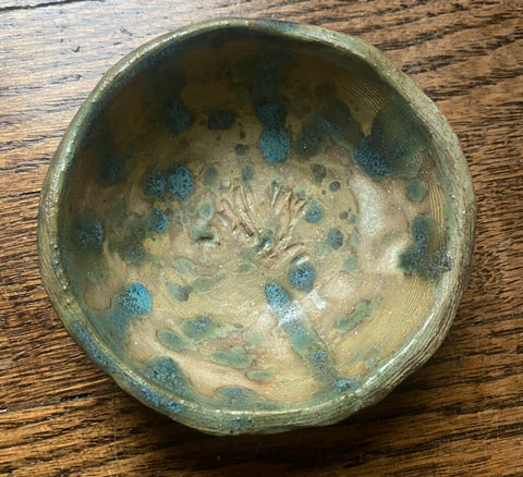 Small Ceramic Bowl 4" diam W1510