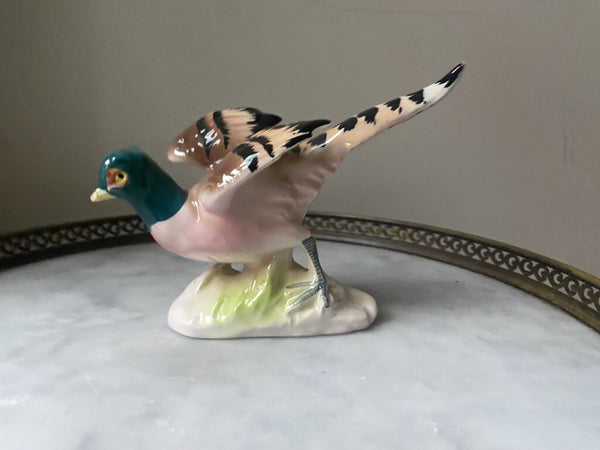 Ceramic Pheasant AS FOUND 4.5" x 6.5" W1529