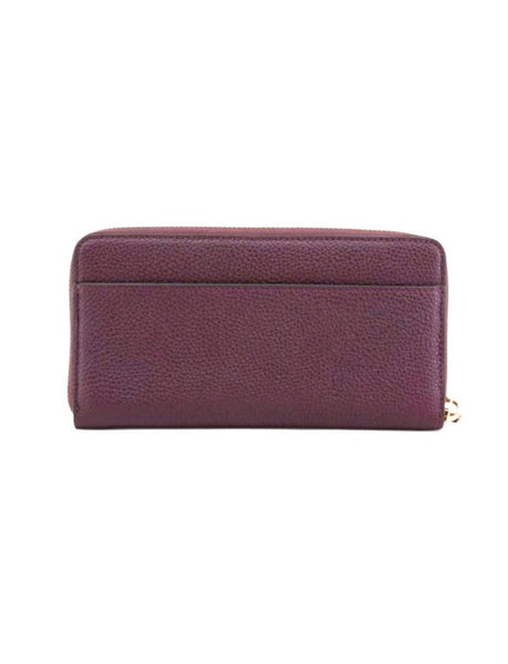 Coach Deep Berry Wallet 4" x 7"