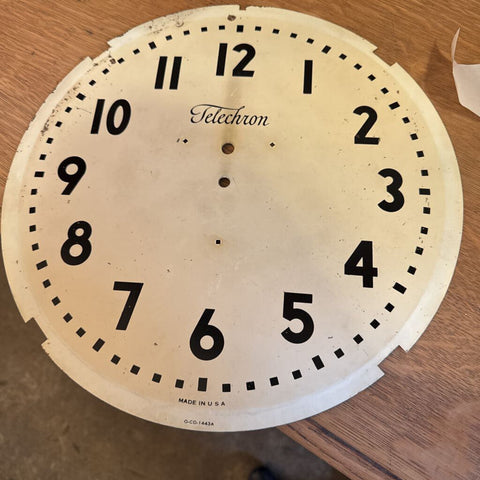 Metal Clock Face