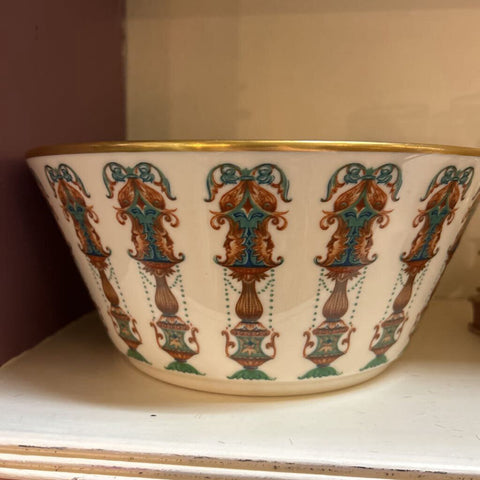 Vintage 1970's Lenox 'Lido' 10" Salad Serving Bowl