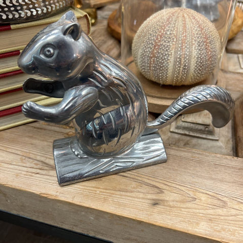 Aluminum Squirrel Nutcracker