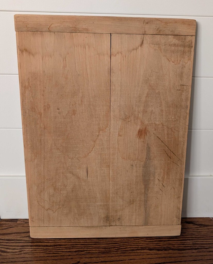 Vintage Maple Cutting Board 16x22