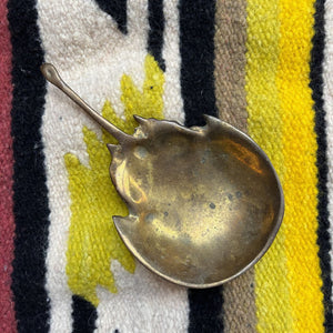 Rare brass stingray dish