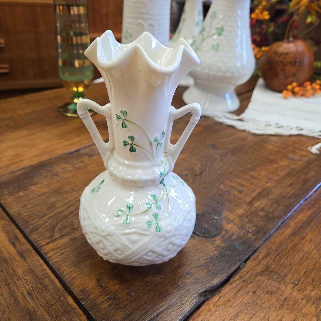 Belleek 6.5" tall vase