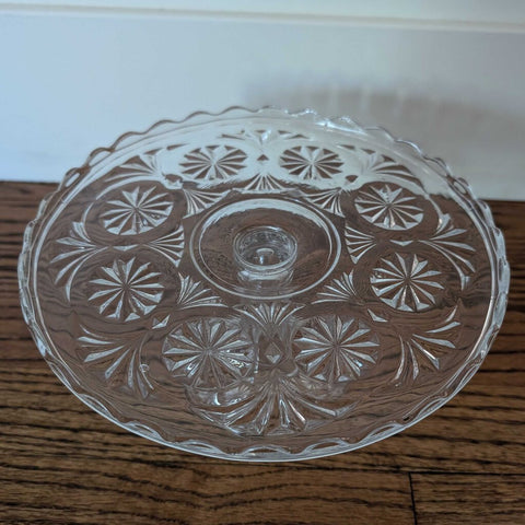 Vintage Scalloped Edge Dessert Plate - 8-1/2"