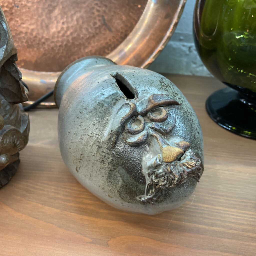 Moxie - Studio Pottery Ugly Face Bank