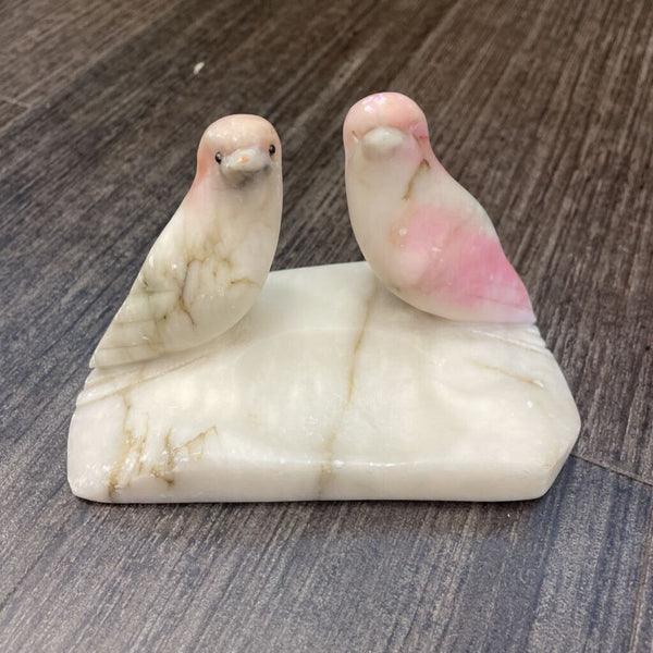 Moxie - Alabaster Birds Trinket Dish