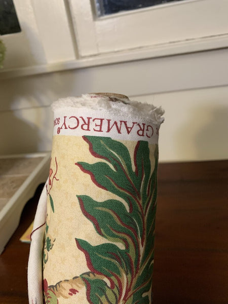 RARE Vintage Schumacher Gramercy "Lyons" Fabric Roll 7yards