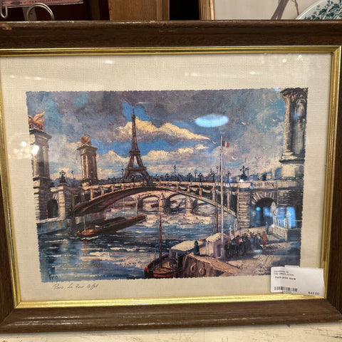 Paris print 14x16