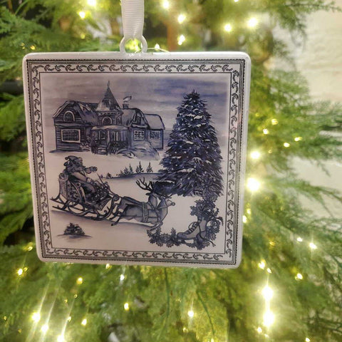 Winter Scene Ornament