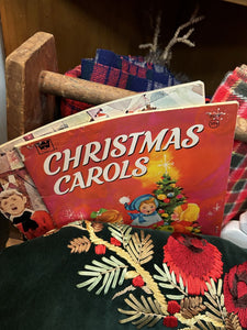 Vintage Christmas Carols Music Book