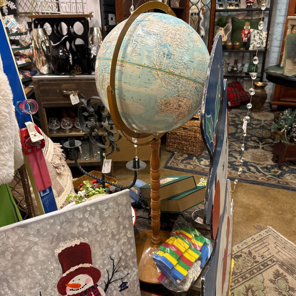 Globe on stand