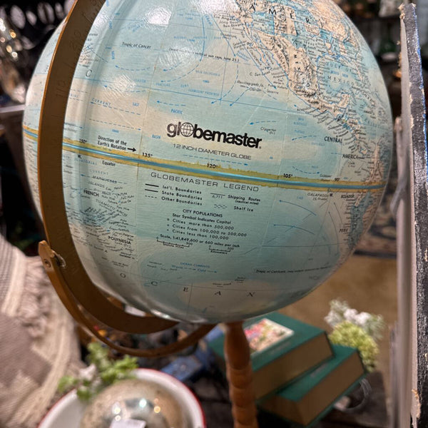 Globe on stand