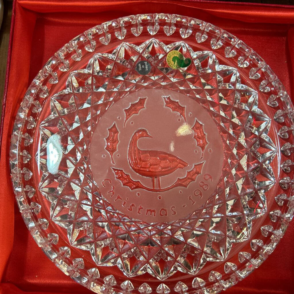 Waterford Crystal Plate in Box - P