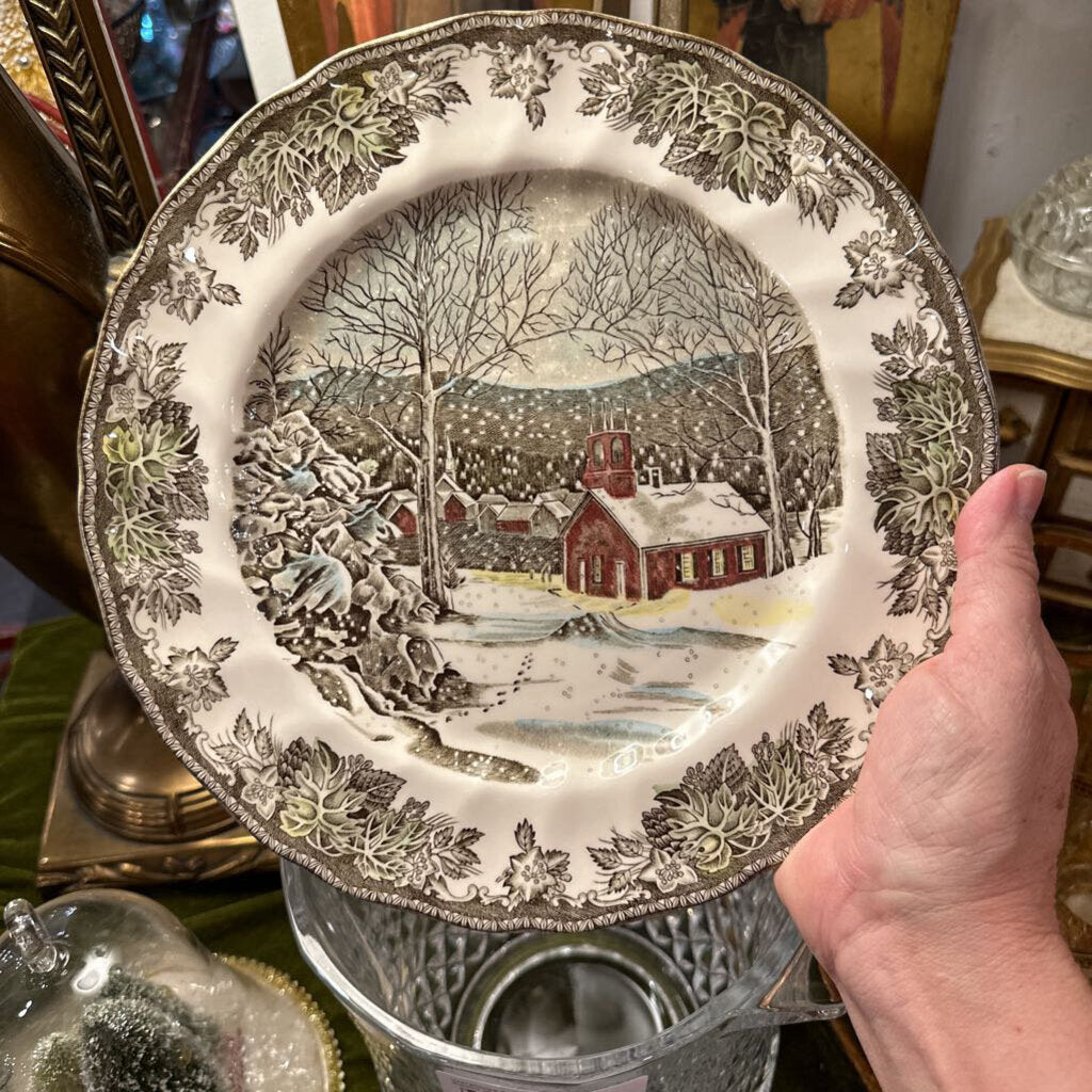 JOHNSON BROS THE FRIENDLY VILLAGE 9 1/2" DINNER PLATE