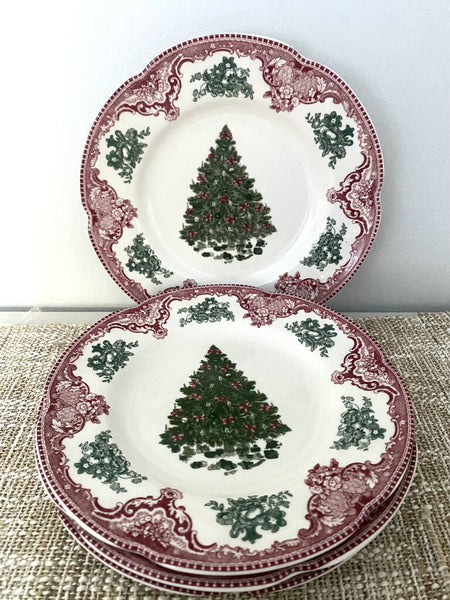 Old Britain Castles JOHNSON BROTHERS Set of 4 Salad Plates