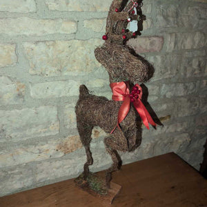 Unique Christmas Deer 27 inches IN STORE PICKUP only