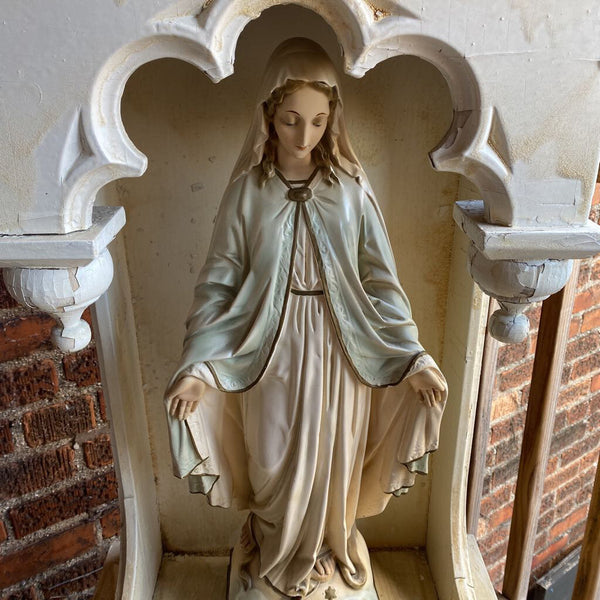 Church alter with Virgin Mary in store pick up only