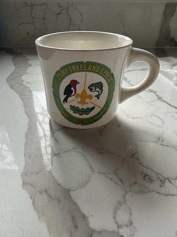 Camp freelance Leslie vintage mug