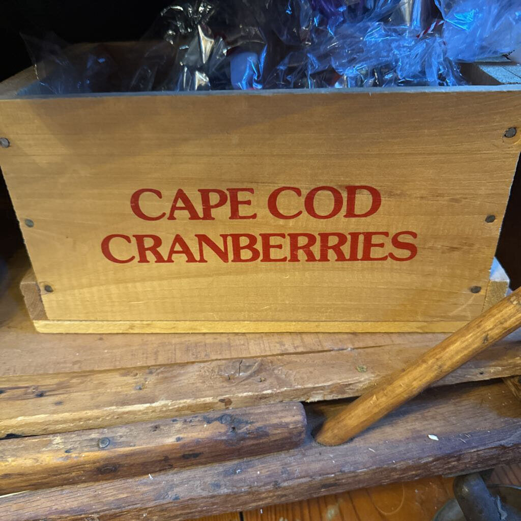 Cape Cod Cranberries Crate