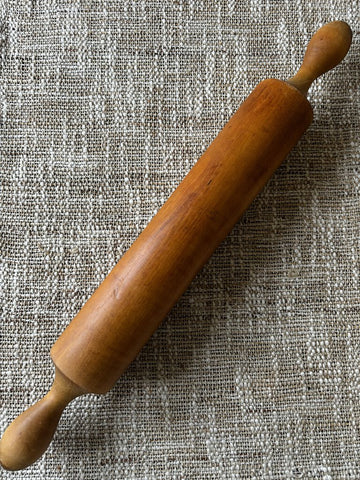 Vintage Maple Wood Rolling Pin 18L