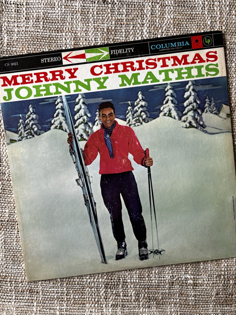 Merry Christmas - Johnny Mathis. Vinyl LP